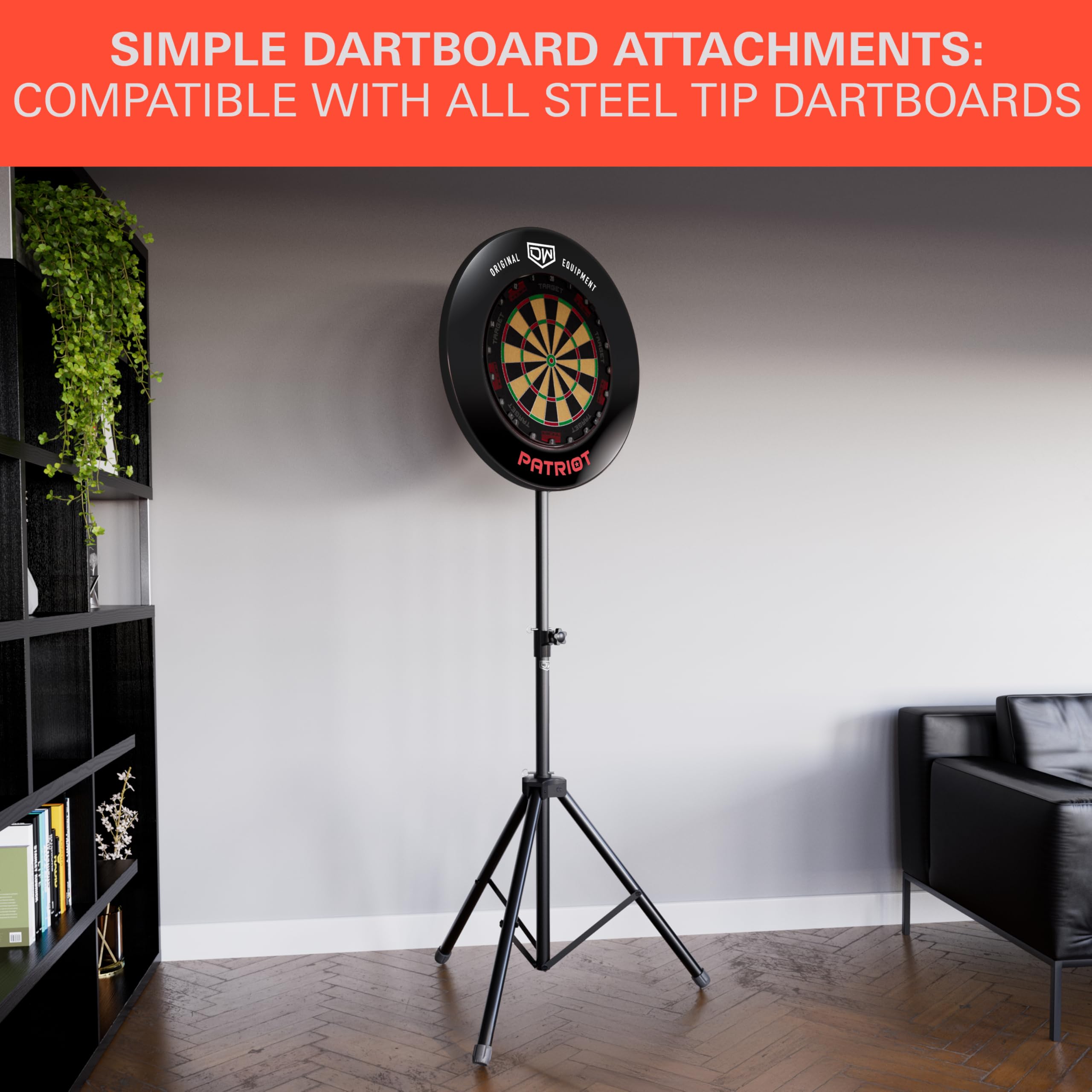 DW Powerplay Portable Dartboard Stand | Dart Board Stands